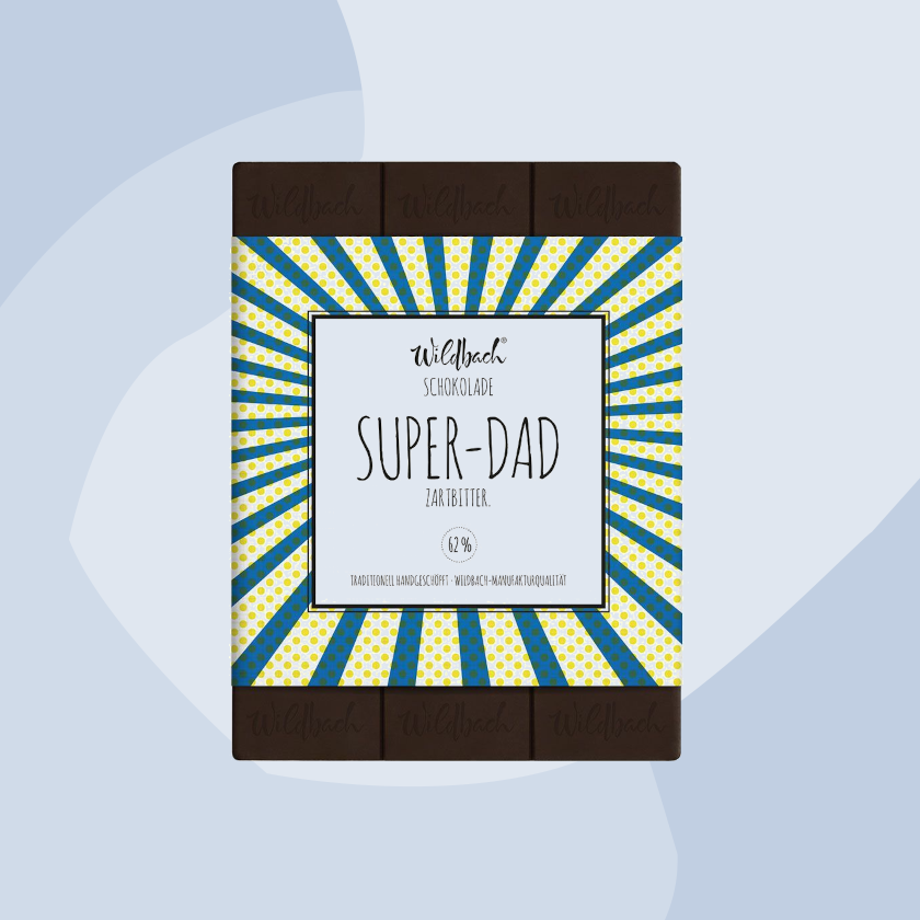 Wildbach Schokolade Super Dad Vollmilch Geschenk Feinkost Delikatessen Manufakturen Köln Feinkostladen Online Shop