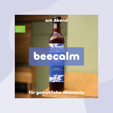 bee sauer oxymel beecalm honig essig  Levendel Johanniskraut Kamille Feinkost Delikatessen Manufakturen Geschenke Köln Online