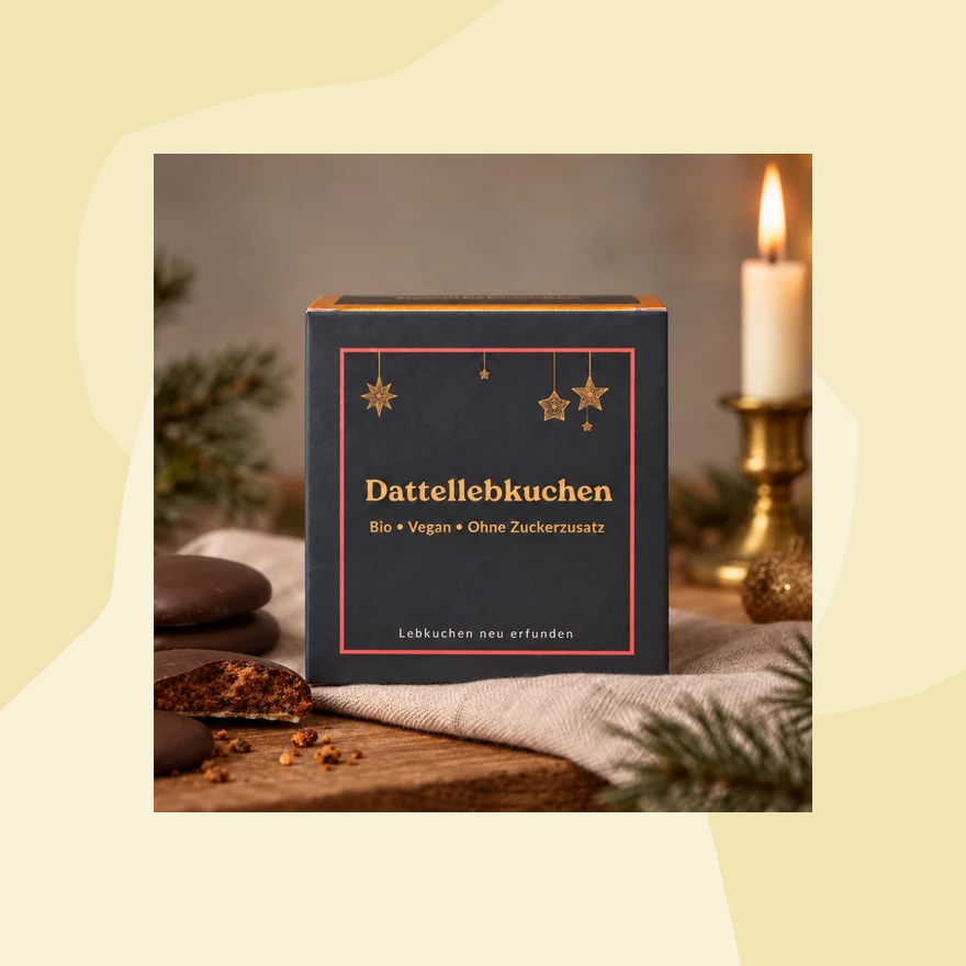 Dattellebkuchen: Schoko djoon