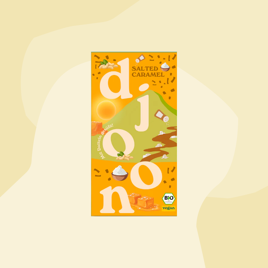 djoon Schokolade Dattel Karamell Salted Caramel Feinkost Feinkostladen Delikatessen Spezialitäten Köln Geschenke Foodies Datteln vegan