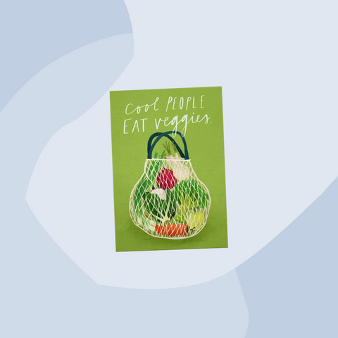 Franzizo Postkarte Cool People eat Veggies Concept Store Feinkostladen Feinkost Geschenke Geschenkeladen Köln Online Shop Foodies Gourmets