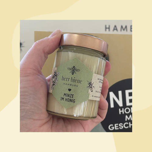herr biene Honig mit Minze aus Hamburg
