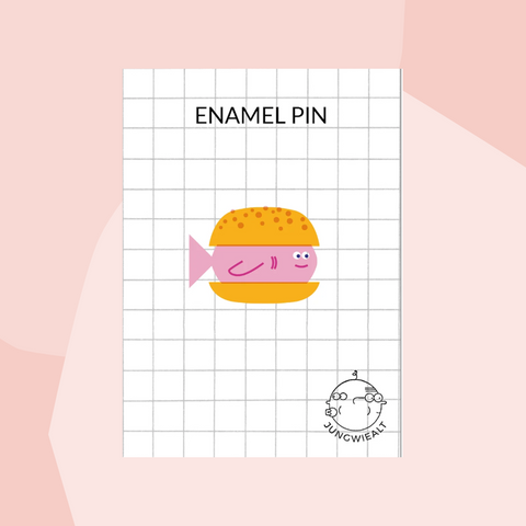 jungwiealt Emaille Pin Fischbrötchen Concept Store Feinkostladen Feinkost Geschenke Geschenkeladen Köln Online Shop Foodies Gourmets