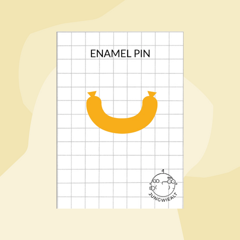 jungwiealt Emaille Pin Würstchen Concept Store Feinkostladen Feinkost Geschenke Geschenkeladen Köln Online Shop Foodies Gourmets