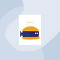 jungwiealt Postkarte Fischbrötchen Moin Concept Store Feinkostladen Feinkost Geschenke Geschenkeladen Köln Online Shop Foodies Gourmets