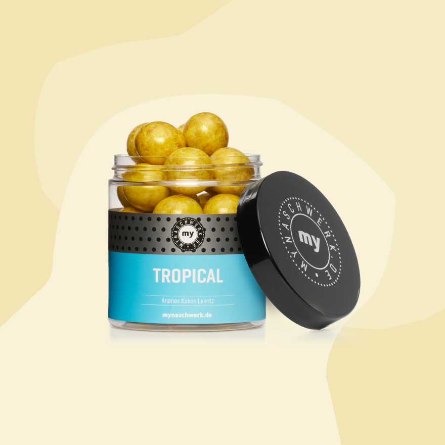 mynaschwerk Tropical Lakritz Ananas Kokos