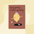 nuukk Postkarte Easy peasy lemon squeezy Concept Store Feinkostladen Feinkost Geschenke Geschenkeladen Köln Online Shop Foodies Gourmets