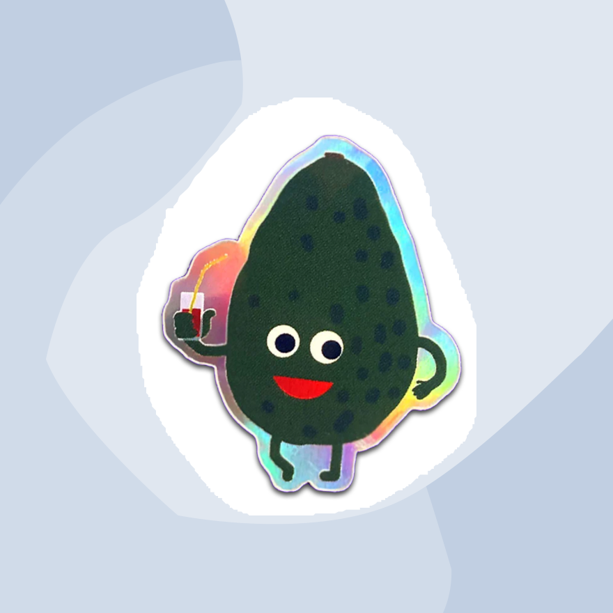 Squizzy P Sticker Drinking Avocado Concept Store Feinkostladen Feinkost Geschenke Geschenkeladen Köln Online Shop Foodies Gourmets