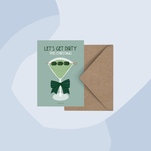 Postkarte: Let's get Dirty