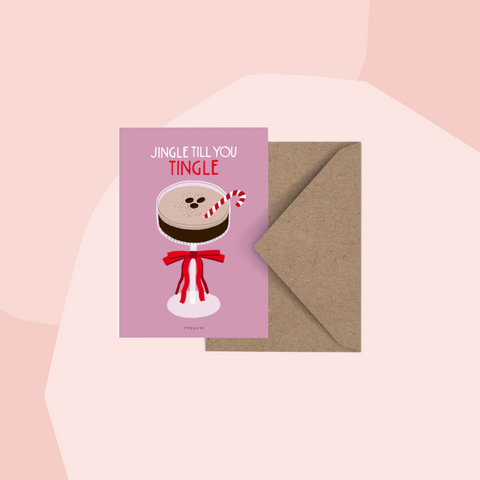 Postkarte: Jingle till you tingle