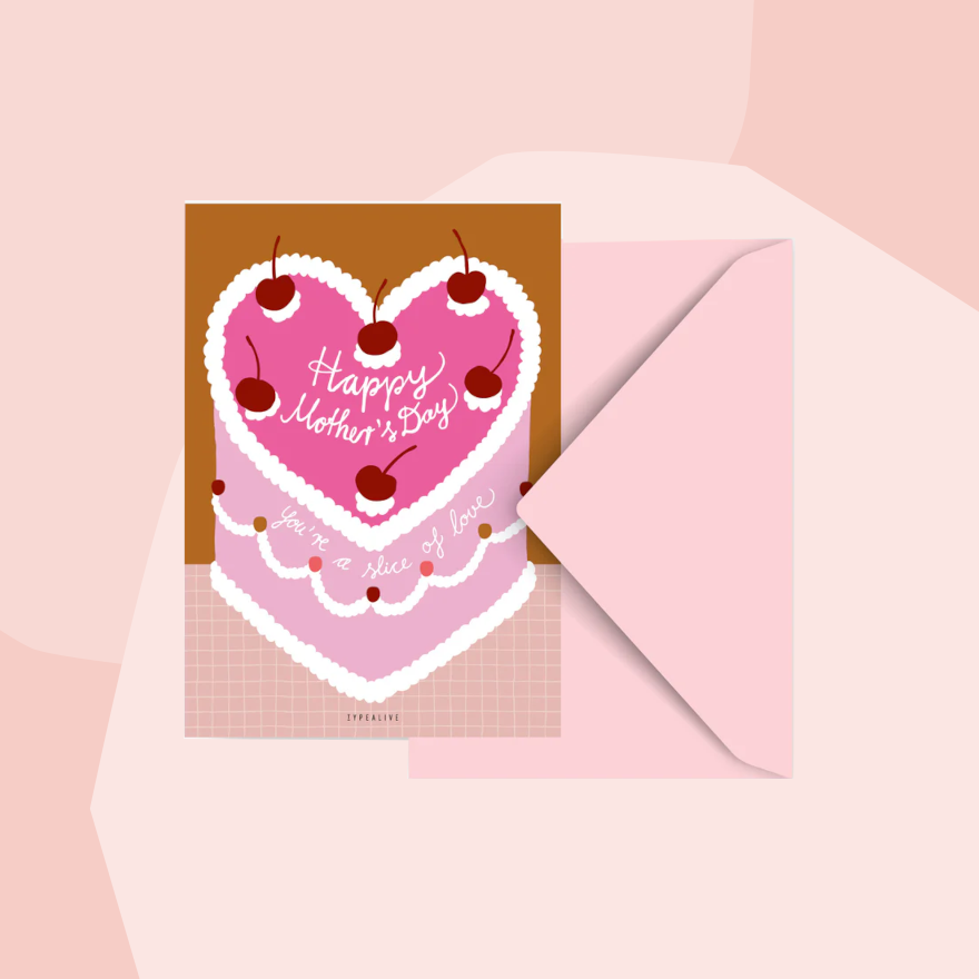typealive Postkarte Happy Mothers Day Geschenke Köln Online Shop Geschenkeladen Feinkostladen Feinkost Gourmets Foodies