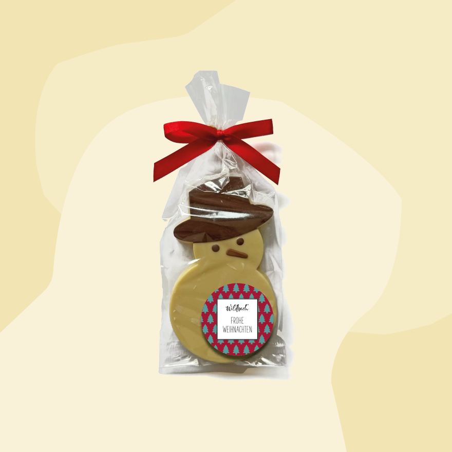 Wildbach Schokolade Weihnachtsbaum Schneemann Weiße Schokolade Vollmilchschokolade Feinkost Delikatessen Manufakturen Geschenke Köln Online Shop Smarties Schokolinsen Streusel