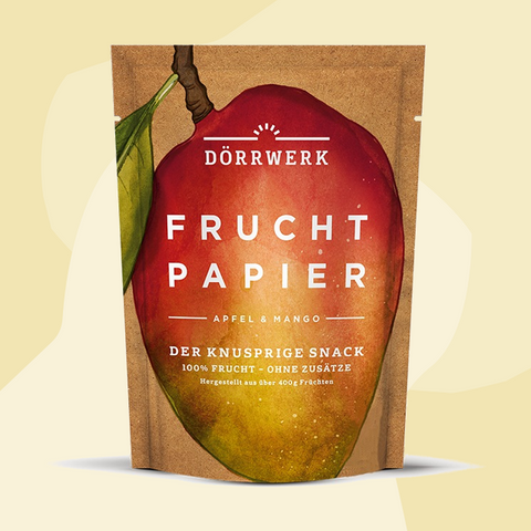 Fruchtpapier Mango & Apfel Dörrwerk Feinkost Delikatessen Manufakturen Geschenke Köln Online