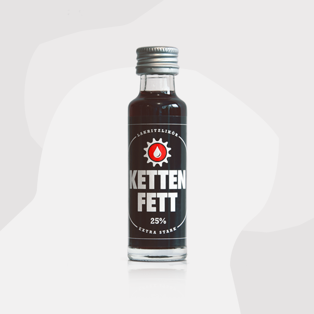 Lakritzlikör Kettenfett 20 cl Feinkost Delikatessen Manufakturen Geschenke Köln Onlineshop