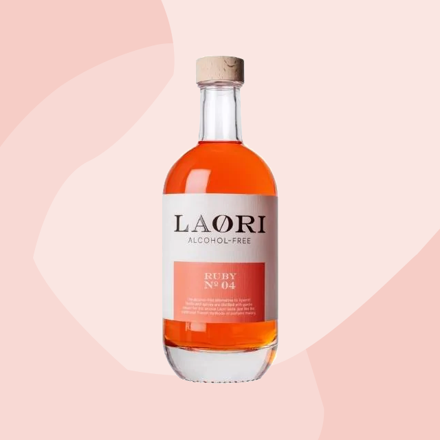 Ruby No. 4 LAORI alkoholfreier Aperol 0,05 l alkoholfreie Spirituosen Feinkost Delikatessen Manufakturen Geschenke Köln Online Geschenkbox Muttertag Mama