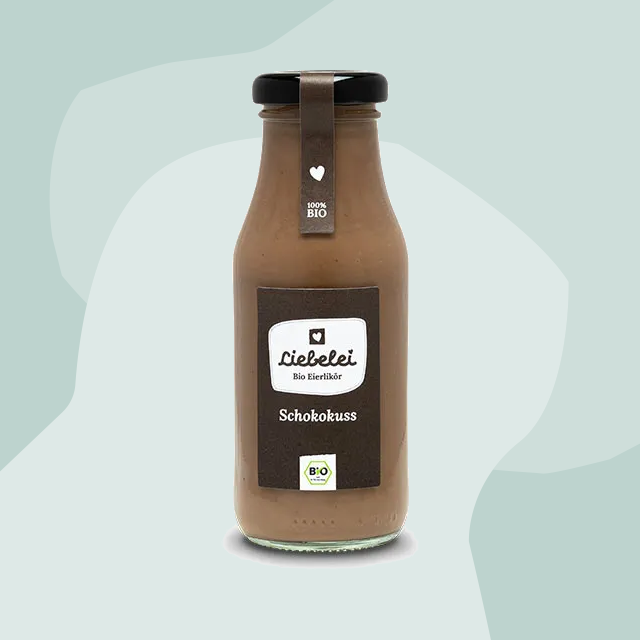 Bio Schokoladen-Eierlikör Schokokuss Liebelei Liköre 200 ml Feinkost Delikatessen Manufakturen Geschenke Köln Onlineshop