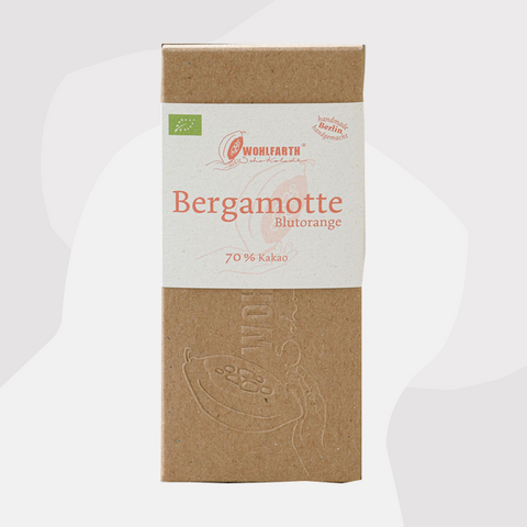Schokolade mit Bergamotte Blutorange Wohlfarth Schokolade Feinkost Delikatessen Manufakturen Geschenke Köln Online