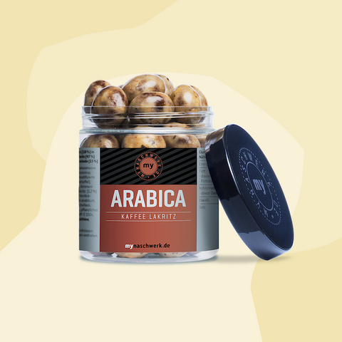 Kaffee-Lakritz: Arabica mynaschwerk Feinkost Delikatessen Manufakturen Geschenke Köln Onlineshop